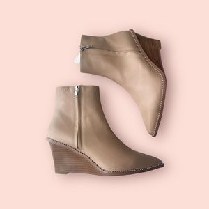 Caverley Taupe Robbie Wedge Boot